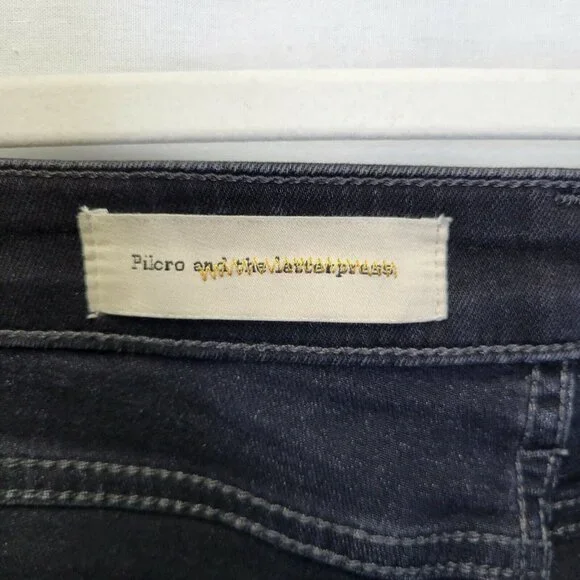 Pilcro And The Letterpress Women's Size 26 Jeans Stet Black AS IS - Picture 5 of 9